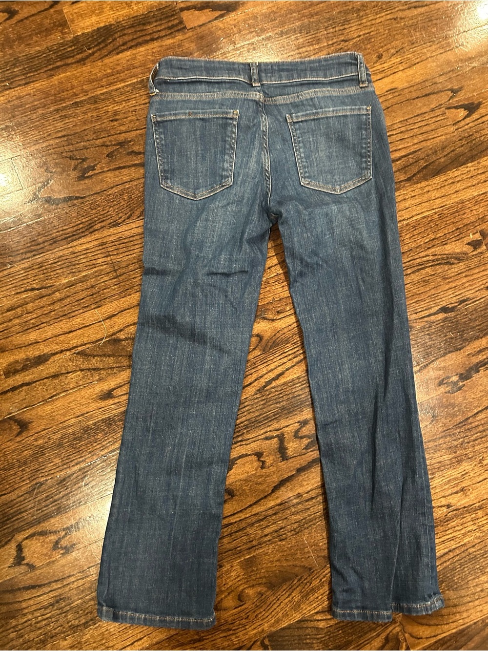 ZARA Women's Mid Blue Straight Leg Jeans - Picture 3 of 4